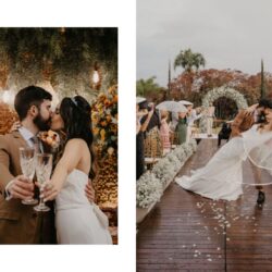 Casamento rústico em tons terrosos:…