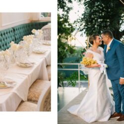 Casamento intimista e elegante: Tereza…